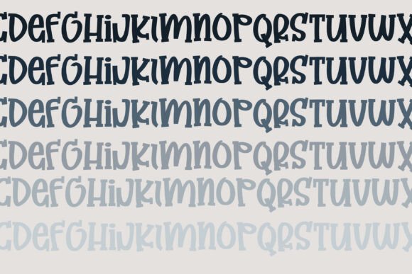 Lime Green Font preview 4