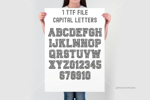 Ab Leopard Varsity Font preview 4