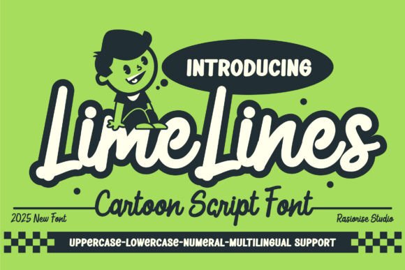 Lime Lines Font