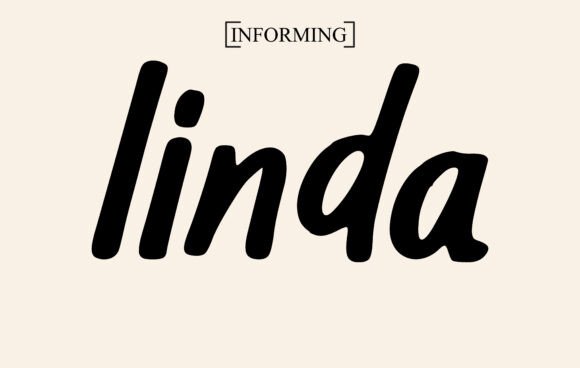 Linda Font preview 2
