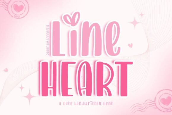 Lineheart Font