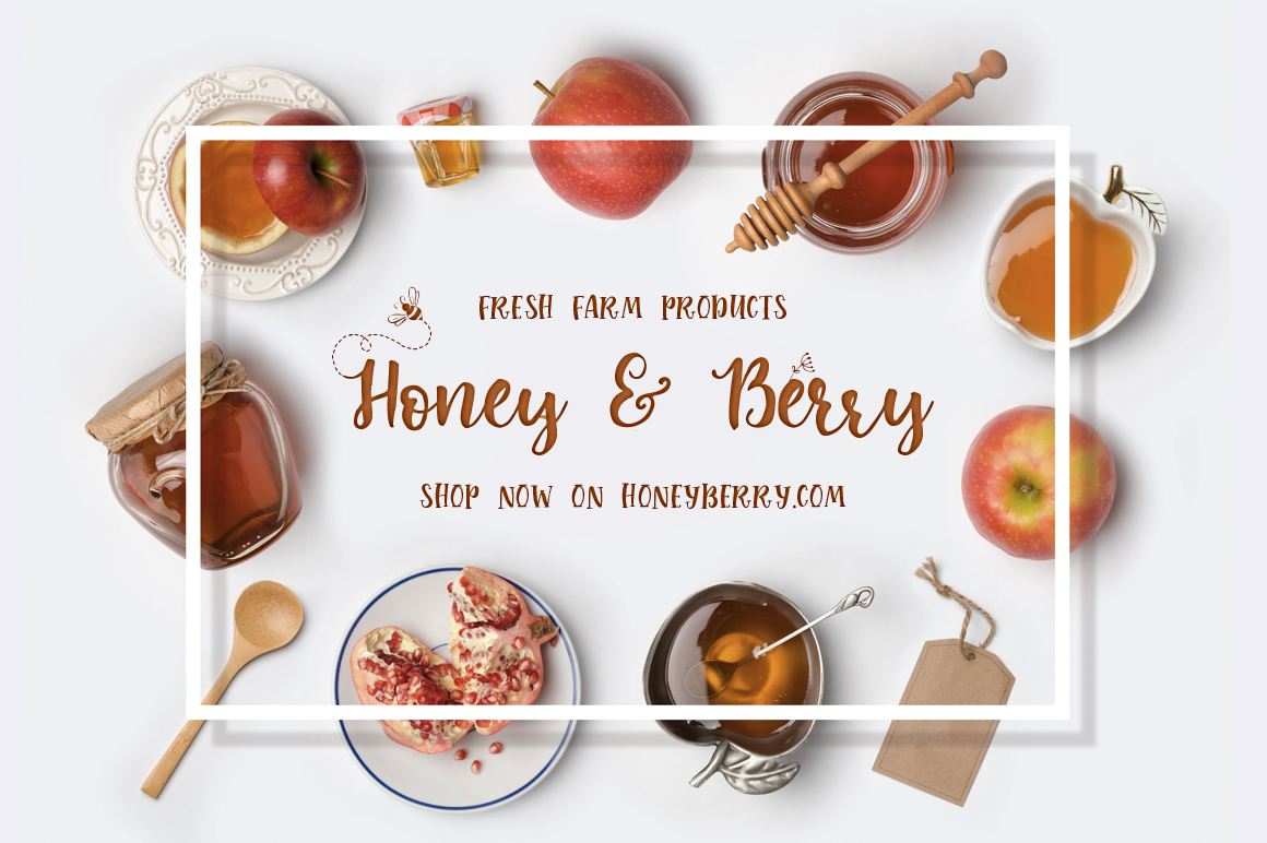 Little Bee Duo Font preview 4