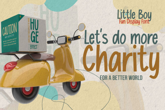 Little Boy Font preview 2