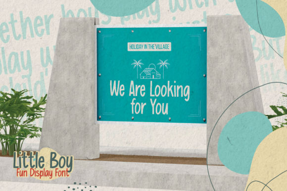 Little Boy Font preview 3