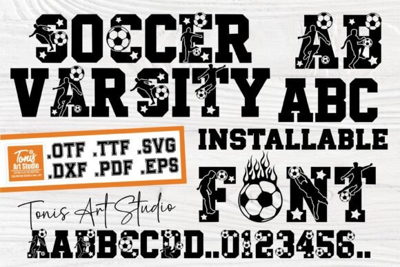 Ab Soccer Varsity Font