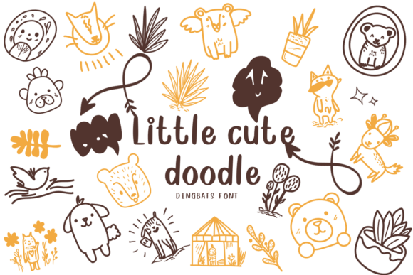 Little Cute Doodle Font