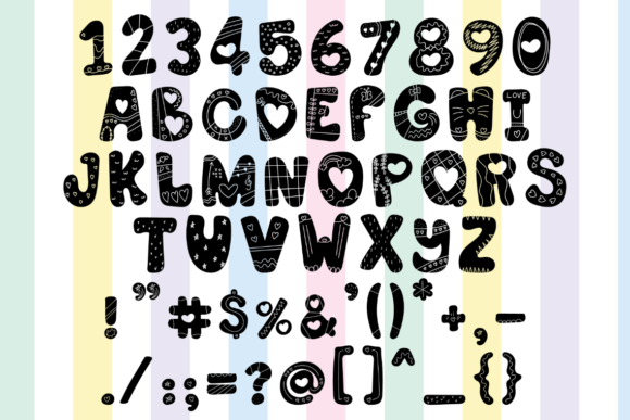 Little Girl Font preview 4