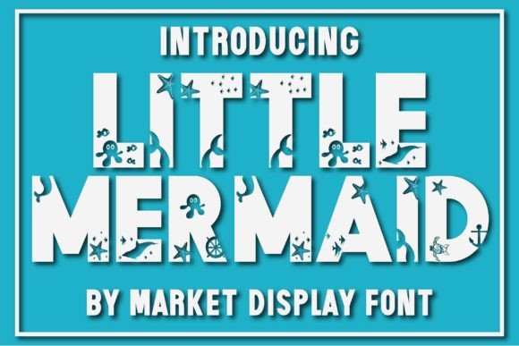 Little Mermaid Font preview 2