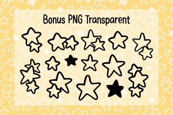 Little Stars Font preview 4