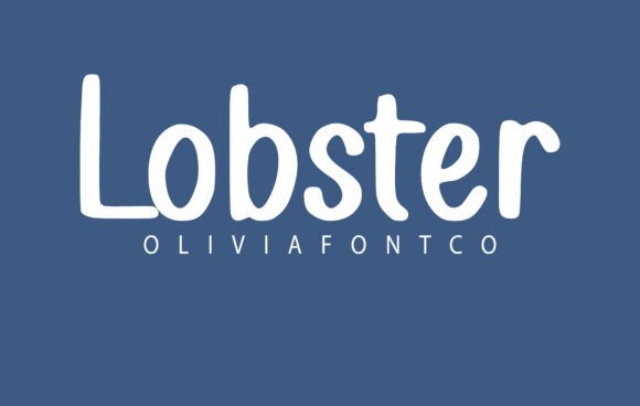 Lobster Font preview 2
