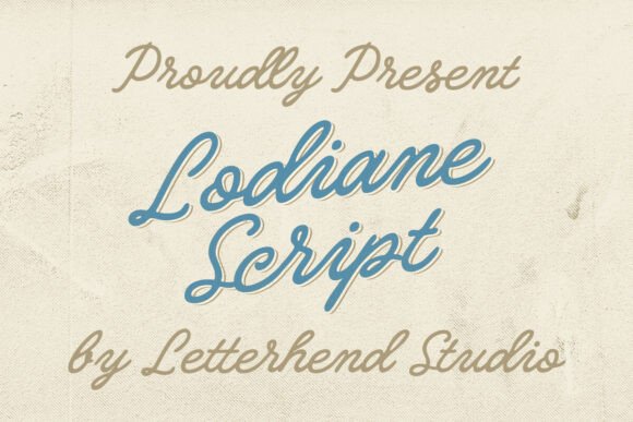 Lodiane Script Font