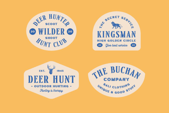 Brocades Font preview 4