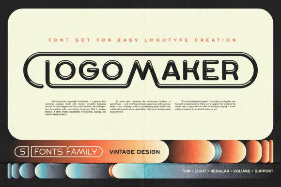 Logomaker Font