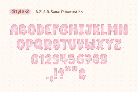 Lolita Coquette Font preview 4