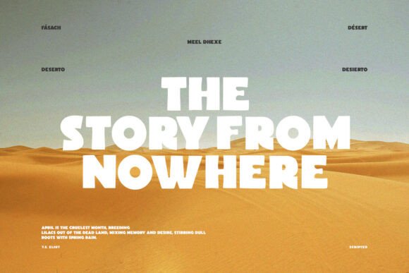 Lomtan Edion Font preview 4