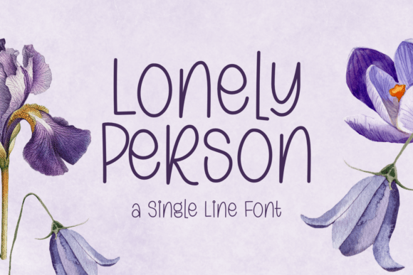Lonely Person Font