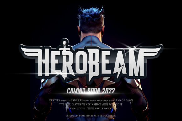Brohero Font preview 3