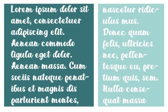 Abalone Font preview 4