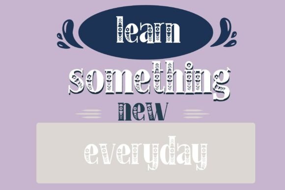Longfellow Easter Font preview 4