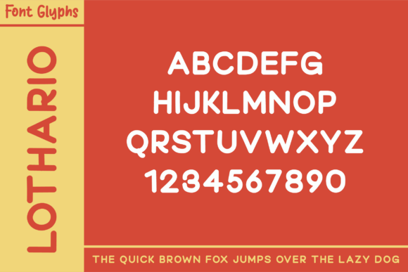 Lothario Font preview 4