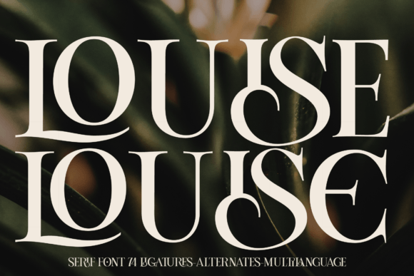 Louise Font preview 2
