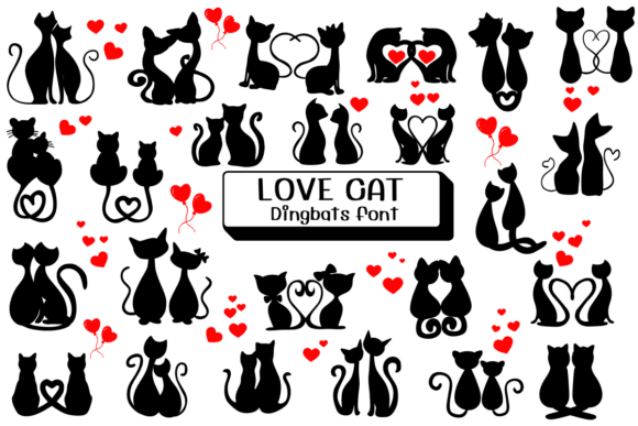 Love Cat Font