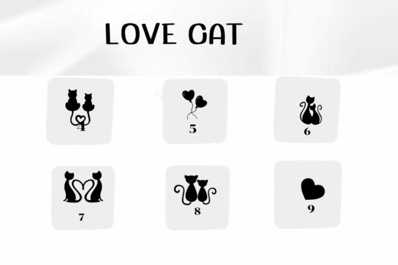 Love Cat Font preview 4