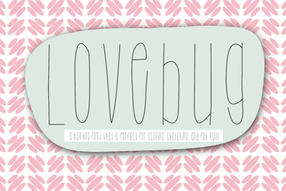 Love Bug Font preview 2