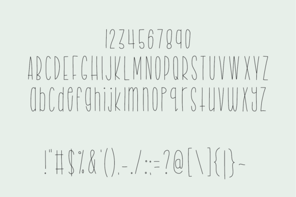 Love Bug Font preview 3