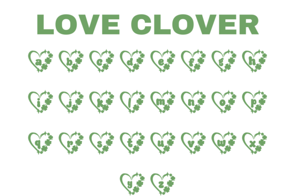 Love Clover Font preview 3