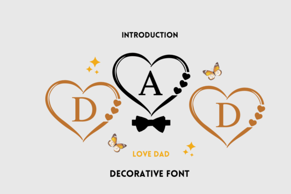 Love Dad Font