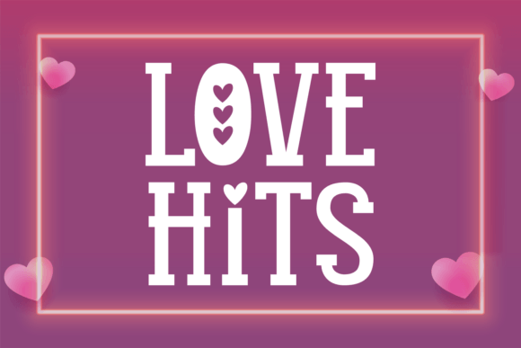 Love Hits Font
