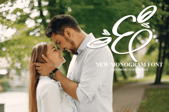 Love Monogram Font preview 2