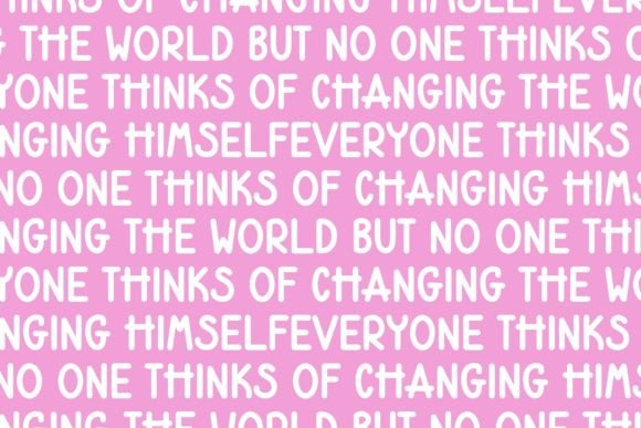 Love More Font preview 2