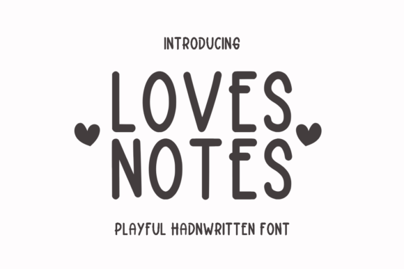 Love Notes Font
