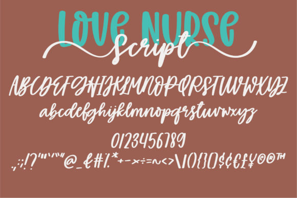 Love Nurse Font preview 4