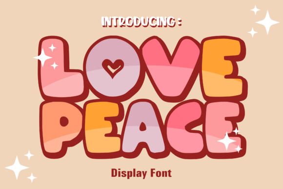 Love Peace Font preview 2