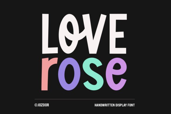 Love Rose Font