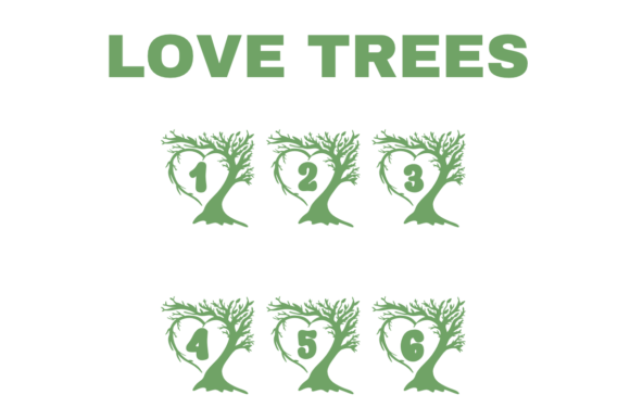 Love Trees Font preview 4