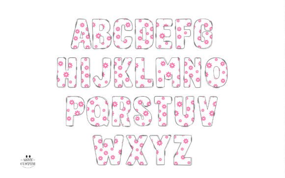 Love Valentine's Flower Font preview 3