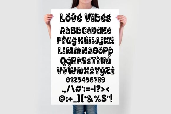 Love Vibes Font preview 2