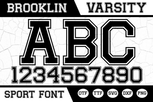 Brooklin Varsity Font