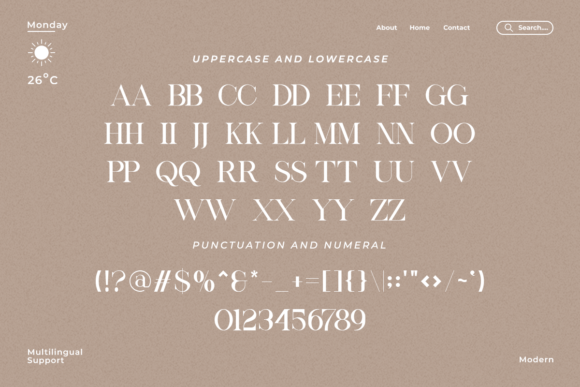 Lovely Font preview 4