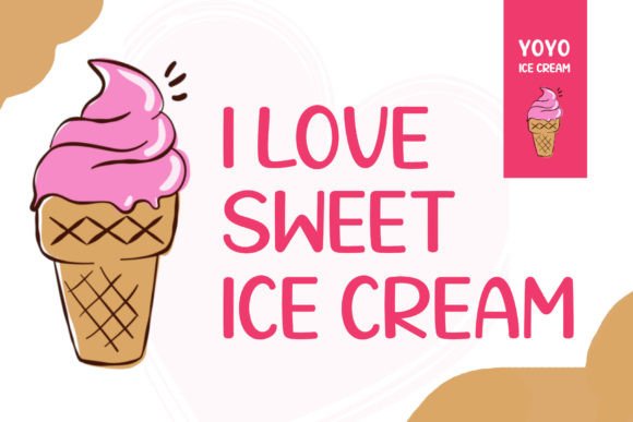 Lovely Bakery Font preview 3