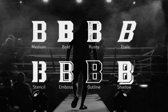 Bronzier Font preview 2