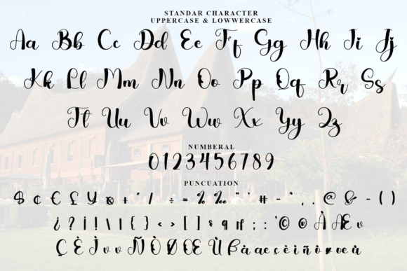 Lovely Home Font preview 4