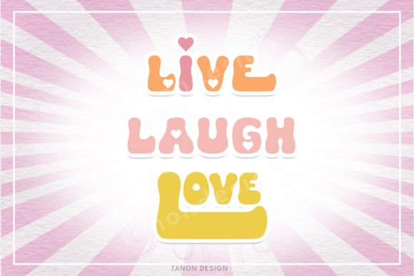 Lovely Retro Font preview 2