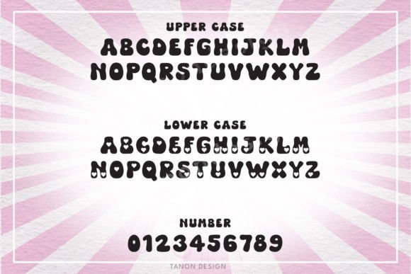 Lovely Retro Font preview 3