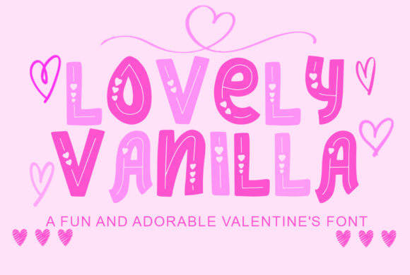 Lovely Vanilla Font