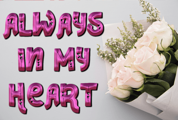 Lovely Vanilla Font preview 3